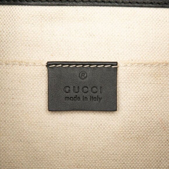 Gucci GG Marmont Sherry Line Chain Backpack Black Leather main image 4